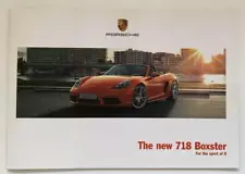 Porsche 718 Boxster Catalog 3m