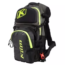 KLIM NAC PAK TRAVEL PACK Snowmobile Laptop Backpack Travel Bag -Castlerock/HiVis