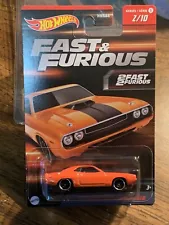 Hot Wheels Fast And Furious ‘70 Dodge Hemi Challenger#2/10 Silver Card Series 1