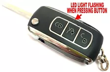 USA SWITCHBLADE KEY REMOTE FOR 02-09 SC430 KEYLESS ENTRY FOB CHIP ALARM CLICKER (For: 2008 Lexus SC430)