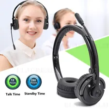 For Trucker PS3 5.0 Bluetooth Headset With Mic Stereo Noise Cancelling Headphone