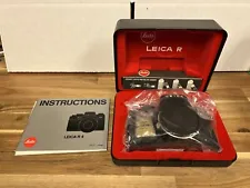 Super Rare Unused In Box LEICA R4 35MM CAMERA BODY