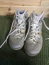 Nike Hyperdunk Men's 11 Wolf Grey High Top Basketball Sports Shoes Sneakers