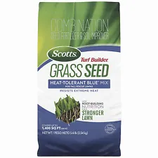 Scotts 18023 Turf Builder Grass Seed Heat-Tolerant Blue Mix For Tall Fescue