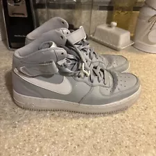 Nike Air Force 1 Mid White Men's Size 11 US 315123‑033 Wolf Grey Athletic Shoes