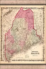 maine maps for sale