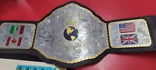 Championship Belt Wrestling MMA Boxing WWE TNA AEW