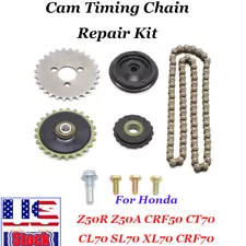 For Honda Z50R Z50A CRF50 CT70 CL70 SL70 XL70 CRF70 Cam Timing Chain Repair Kit