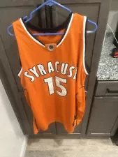 College Legends Men's Orange Syracuse Carmelo Anthony #15 Jersey Size 52 READ