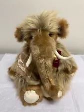 New ListingCharlie Bears Tusk 2023 Plush Woolly Mammoth 15.5" Stuffed Animal Elephant