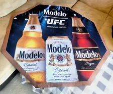 MODELO BEER UFC OCTAGON FLOOR MAT RUG CARPET ð¥ ANTI SLIP GARAGE MANCAVE BAR NEW