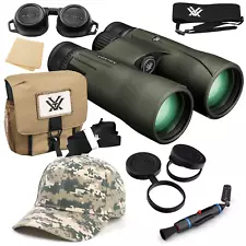 Vortex Optics V202 Viper HD 10x50 Roof Prism Binocular with Pen and Free CD Hat