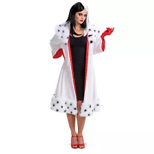 Deluxe Womens Cruella De Vil Jacket Costume