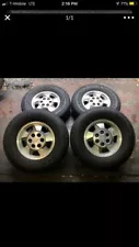 four chevy tires and rims for sale