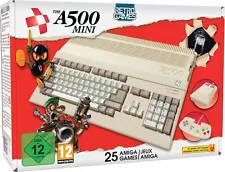 Amiga 500 The A500 Mini 25 Retro Games HDMI Console