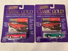 Johnny Lightning Classic Gold 1970 Mercury Cougar Convertible lot