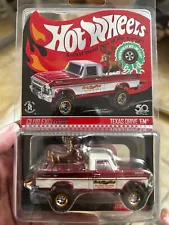 Hot Wheels Texas Drive Em RLC Christmas Edition