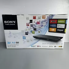 Sony BDP-S590 3D HD Blu-Ray Disc DVD Player Wi-Fi with Remote NEW SEALED BOX