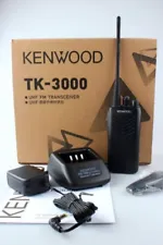 TK-3000 4W 3-5KM Portable Walkie Talkie UHF Radio 440-480MHz 16CH for KENWOOD #