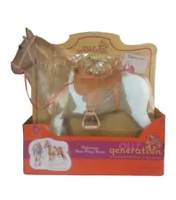 Our Generation Palomino Hair Play Horse Accessory Set For 18" Dolls