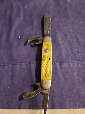 Vintage Official Boy Scouts of America 4 Blade Ulster Pocket Knife