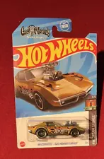 HOT WHEELS '68 CORVETTE GAS MONKEY GARAGE HW DREAM GARAGE 139/250 GOLD