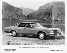 1975 Oldsmobile Delta 88 Royale Hardtop Sedan Press Photo 0314