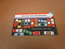 1956 Studebaker Hawk President Commander sales brochure folder