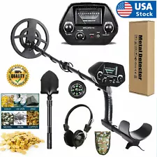 LCD Metal Detectors Waterproof Gold Digger Deep Sensitive Hunter Coil Searcher