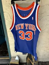 Vintage CHAMPION Patrick Ewing #33 New York Knicks NBA Basketball Jersey 44