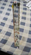 Mixed Lot of 5 Used Easton XX75 2314 Superlite Aluminum Arrows 28.75 & 27 Inches