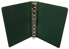 6 Ring Mini Binder for 4x6.5 Stamp Dealer Sales Pages Green Durable & Strong