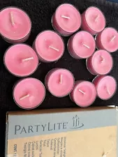 NEW Retired PartyLite Tealight Candles TROPICAL DAIQUIRI Round Votives Box of 12