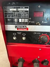 lincoln mig welding machine CV-300