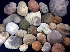 8-10Lbs Break Your Own Geodes Unopened Natural Crystals Kentucky Variety Lot