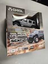 Axial SCX24 Jeep Wrangler JLU 4WD RTR Scale Mini Rock Crawler Gray AXI00002V3T3