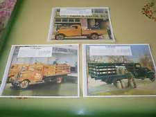 1936 Chevrolet Trucks Sales Brochure Pictures - 1 1/2 Ton Pickup Stake 131 & 157