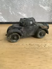 plastic 60mm WWII US Army armored car for toy soldiers Painted Modified