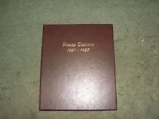 1921 - 1935 Dansco Peace Dollar Coin Album # 7175