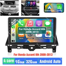 10.1" GPS Android Carplay For Honda Accord 2008-2013 Car Stereo Radio GPS Player