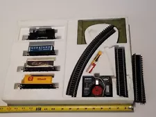 Vintage Hornby Railways OO Electric Train Set Cars Track Controller England Rare