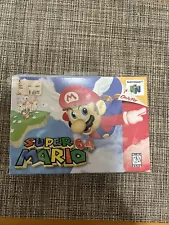 Super Mario 64 Nintendo64 Sealed Box 1996 Ungraded