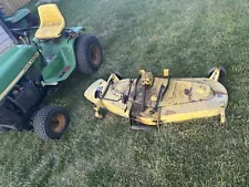 60 Inch Cut Used MOWER DECK ONLY John Deere 400 Lawn Garden Tractor