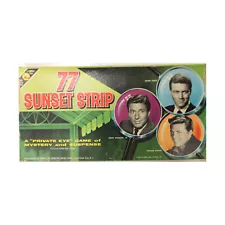 Lowell Toys Boardgame 77 Sunset Strip Box Fair/VG+