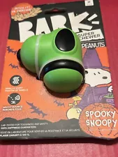 Bark Box Super Chewer Snoopy Medium 20-50 Ib Dog Toy Wacky Bounce Vanilla Scent