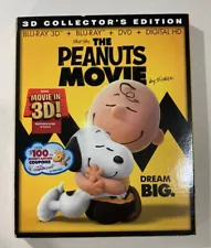 The Peanuts Movie (Blu-ray Disc, 2016, Includes Digital Copy 3D)