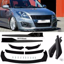 For Suzuki Swift 89-2020 Front Bumper Spoiler Body Kit+Side Skirt+Rear Lip (For: Suzuki Swift Sport)