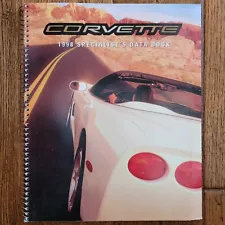 1998 Chevrolet Corvette Data Book Sales Brochure Catalog Racing History Guide