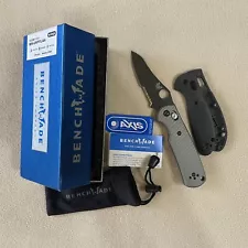 Benchmade Mini Griptilian 555SBK-S30V with AWT Scales