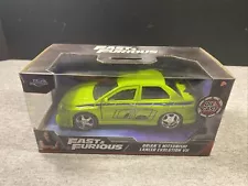 Fast and Furious Brian's Mitsubishi Lancer Evolution VII Diecast JADA 1:32 Scale